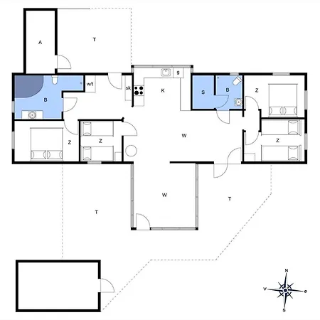 펜션 0416-romo-dyssebjergvej-13 *